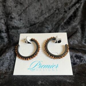 Premier Designs Copper Falls Earrings